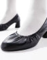 & Other Stories heeled ballet pumps in black