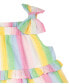 ფოტო #4 პროდუქტის Baby Girl Striped Dress with Lurex