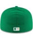 ფოტო #2 პროდუქტის Men's Green Oakland Athletics Alt Authentic Collection On-Field 59FIFTY Fitted Hat