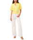 Фото #3 товара Блузка с короткими рукавами Vince Camuto блузка с V-образным вырезом для женщин