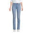 Фото #5 товара Tall Tall Recover Mid Rise Straight Leg Blue Jeans