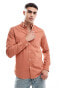 Фото #1 товара ASOS DESIGN slim oxford shirt in orange