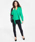 Women's Scarf-Neck Long-Sleeve Blouse, Created for Macy's