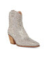 Фото #1 товара Women's Diva Rhinestone Western Cowboy Booties