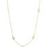 Колье Liu Jo Identity Necklace. clear, gold - фото #1