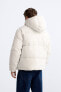 Фото #4 товара Пуховик с капюшоном ZARA Exquisite Hooded