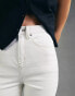 ASOS DESIGN easy straight jeans in off white