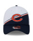 Фото #4 товара Men's White, Navy Chicago Bears 2023 Sideline 39THIRTY Flex Hat