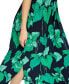 Фото #11 товара Women's Floral Empire-Waist Maxi Dress
