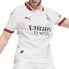 Puma Acm Away Authentic Collard Short Sleeve Soccer Jersey Mens White 77501302