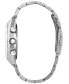 ფოტო #2 პროდუქტის Eco-Drive Men's Chronograph Weekender Silver-Tone Titanium Bracelet Watch 43mm, Created for Macy's