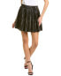 Фото #1 товара Isla Ciel Pleated Mini Skirt Women's