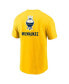 ფოტო #2 პროდუქტის Men's Gold Milwaukee Brewers City Connect 2-Hit T-Shirt