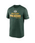 Men's Green Green Bay Packers Legend Community Performance T-shirt