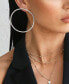 ფოტო #3 პროდუქტის Perfect Crystal Hoop Earrings