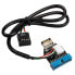 Фото #1 товара InLine Adapter USB 3.1 zu 3.0 Adapter intern