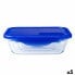 Фото #1 товара Герметичная коробочка для завтрака Pyrex Cook & Go Синий 1,7 L 24 x 18 cm Cтекло (5 штук)