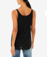 Фото #3 товара Women's Premium Word Art Forever In Our Hearts Flowy Tank Top