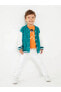 Фото #1 товара Демисезонная куртка LC WAIKIKI Куртка бомбер для мальчика со стильным воротником Коллеж