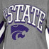 Фото #2 товара Футболка Kansas State Wildcats Striped Gray