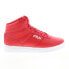 Фото #1 товара Fila Impress II Mid 1FM01153-611 Mens Red Synthetic Lifestyle Sneakers Shoes
