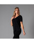 ფოტო #4 პროდუქტის Women's Everyday V-Neck Tee