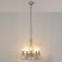 Фото #8 товара Lindby Chandelier 'Marnia' (Retro, Vintage, Antique) in Bronze Metal for Living Room and Dining Room (5 Bulbs, E14) - Pendant Light, Pendant Lamp, Chandelier, Lamp, Ceiling Light, Ceiling Light