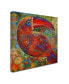 Oxana Ziaka 'Toucan Deco' Canvas Art - 14" x 14" x 2"