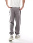 ASOS DESIGN unisex oversized jogger in washed grey