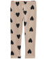 Baby Heart Cozy Fleece Leggings 6M