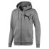 [580567-03] Mens Puma BIG LOGO FULL ZIP HOODY FLEECE