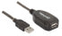 Фото #4 товара IC Intracom USB-A to USB-A Extension Cable - 20m - Male to Female - Active - 480 Mbps (USB 2.0) - Daisy-Chainable - Built In Repeater - Equivalent to Startech USB2AAEXT20M - Hi-Speed USB - Black - Three Year Warranty - Boxed - 20 m - USB A - USB A - USB 2.0 - Male/Fe