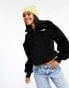 The North Face Platte high pile heavyweight 1/4 zip fleece in black Черный, XL - EU 46-48 - фото #1