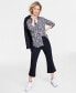 Фото #2 товара Women's Button-Front Crepe Shirt, Created for Macy's