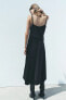 SATIN SLIP DRESS - ZW COLLECTION