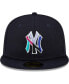 Фото #2 товара Men's Navy New York Yankees 1996 World Series Polar Lights 59Fifty Fitted Hat