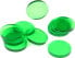 Crafters Crafters: Znaczniki akrylowe - Transparentne - Zielone (10)