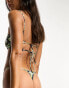 Фото #6 товара Weekday Sway tanga thong bikini in bliss lime exclusive to ASOS