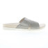 Spenco Twilight Ellie Wild SP1070WDV Womens Gray Suede Slides Sandals Shoes 7.5