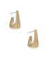ფოტო #1 პროდუქტის 24K Gold-Plated Mini Mezi Boxed Hoop Earrings