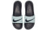 Nike Benassi Solarsoft 女款 蓝 拖鞋 / Сандалии Nike Benassi Solarsoft 705475-303
