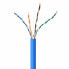 Фото #1 товара Жесткий сетевой кабель FTP кат. 5е GEMBIRD UPC-5004E-SOL-B Синий 305 m