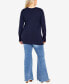 ფოტო #6 პროდუქტის Plus Size Clare V-neck Long Sleeve Sweater