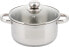 Фото #1 товара Kinghoff KH-4327 Stainless Steel Cooking Pot with Lid 1.5 L 16 cm