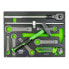 Фото #3 товара JBM Hammer. ratchet handle and sloging spanner in EVA tray