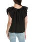 Фото #2 товара Velvet By Graham & Spencer Linen Top Women's