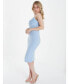 ფოტო #3 პროდუქტის Women's Sweetheart Midi Dress