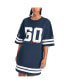 ფოტო #5 პროდუქტის Women's Navy New England Patriots Clair Half-Sleeve Dress