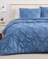 Pintuck 2 Piece Duvet Cover and Sham Set, Twin/Twin XL