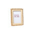 Photo frame Romimex Beige Resin 3 x 15 x 10 cm